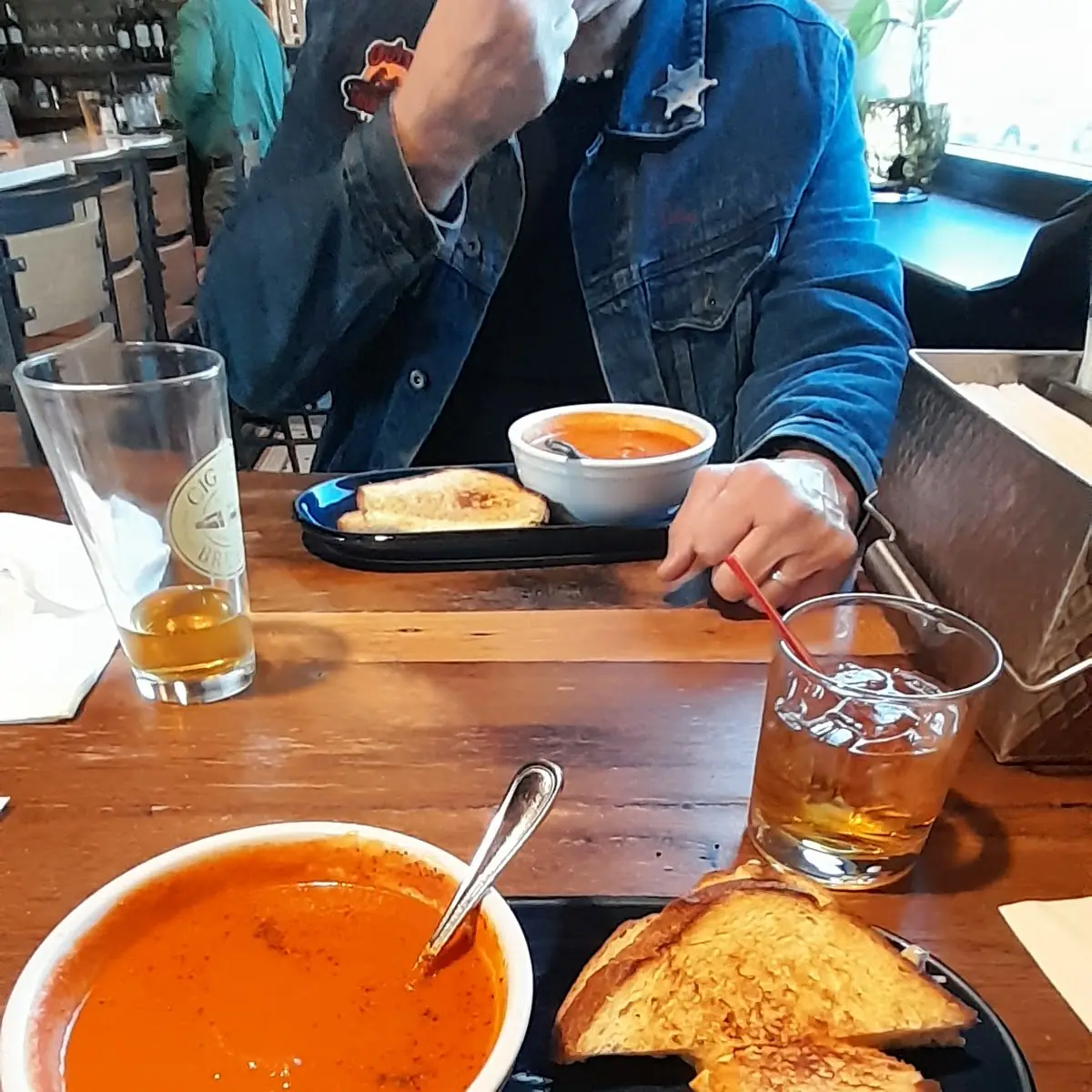 Grilled Cheese and Tomato Soup