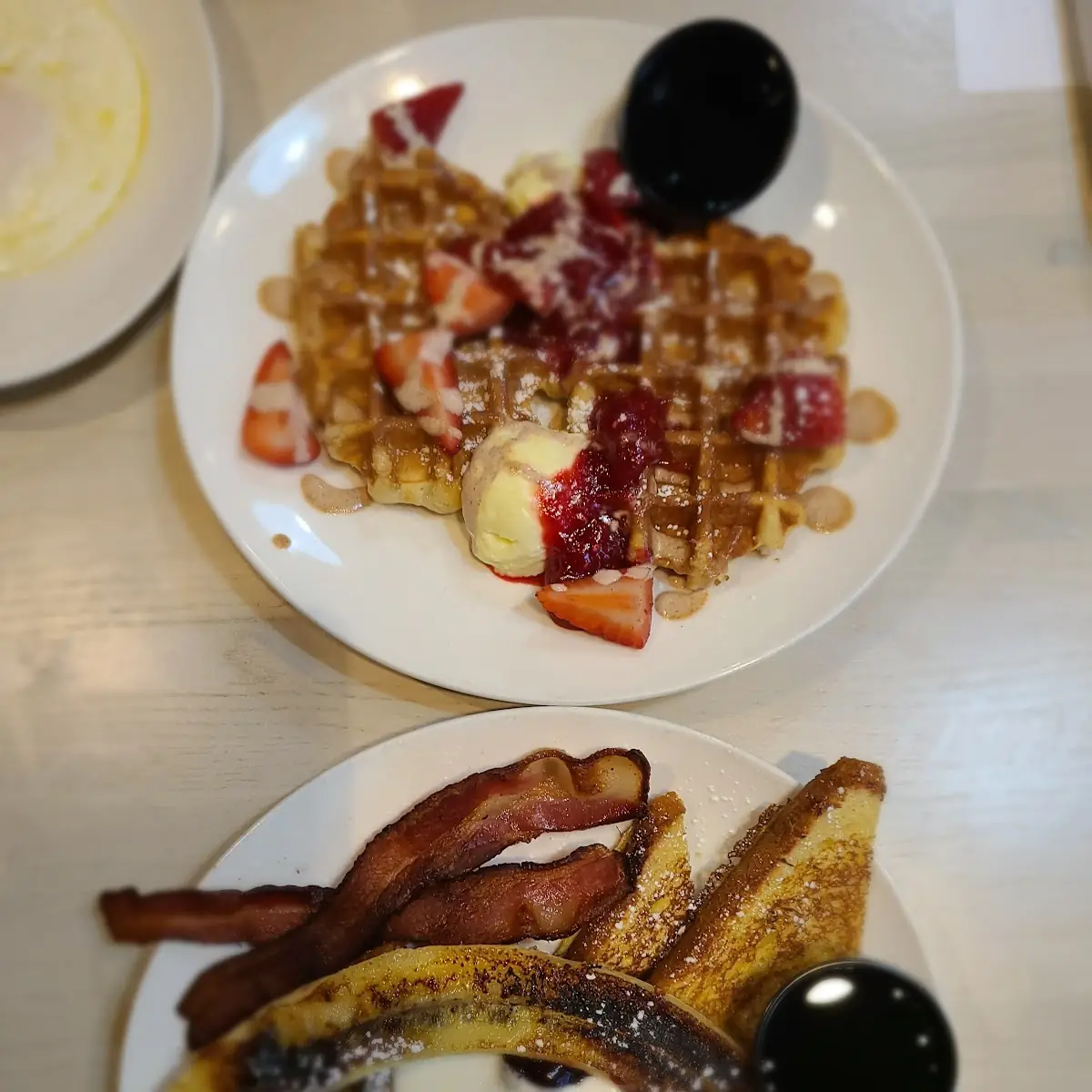 Glazed Doughnut Waffle V