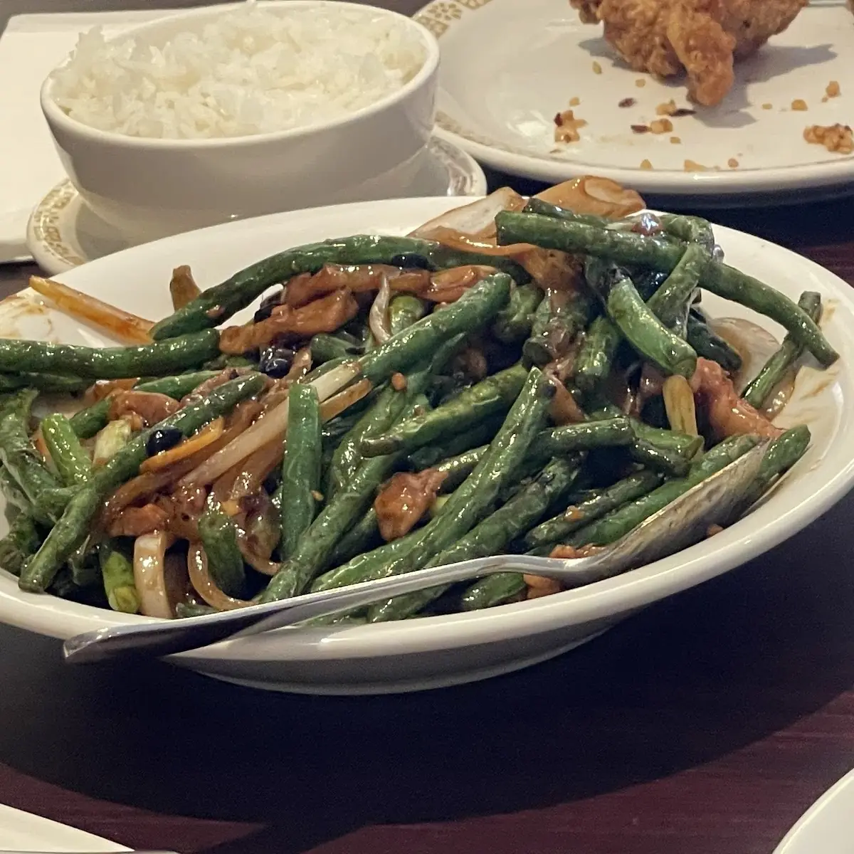 Green Beans with Minced Pork