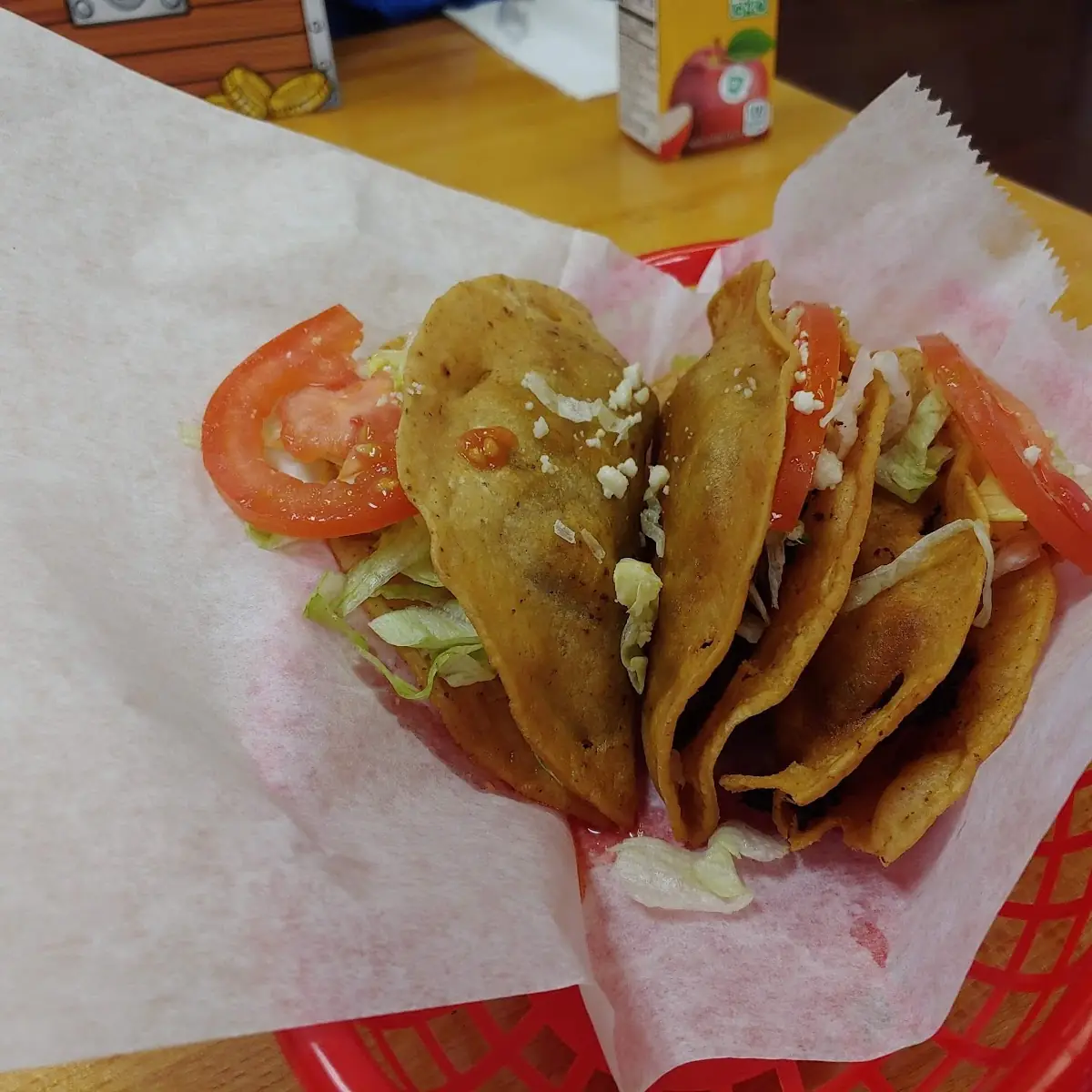 Crispy Chicken Tacos