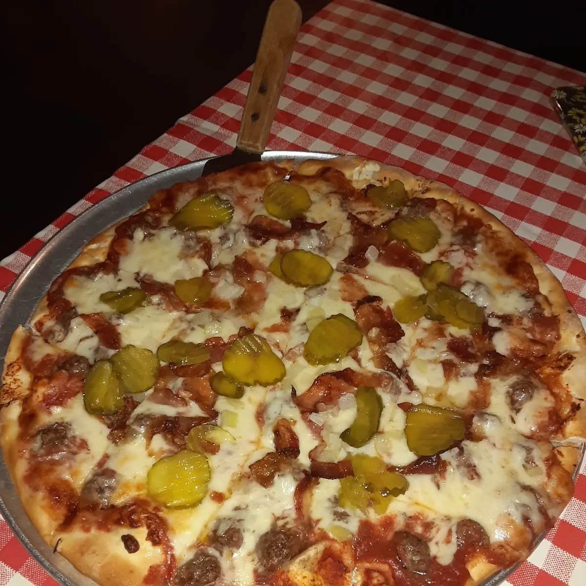Bacon Cheeseburger Pizza