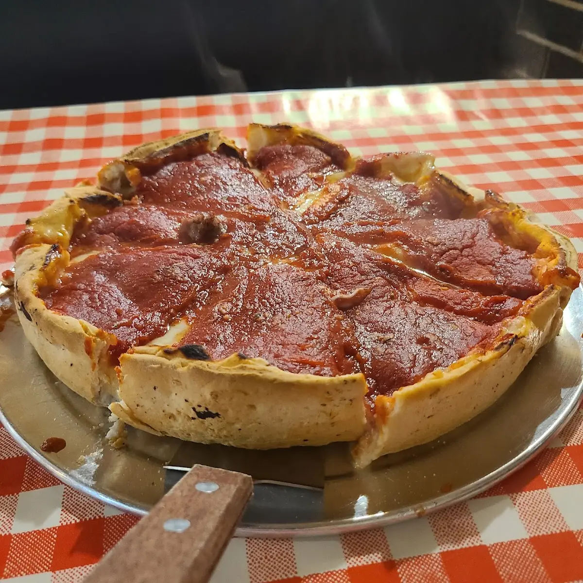 Chicago Stuffed Pizza Meat Lovers