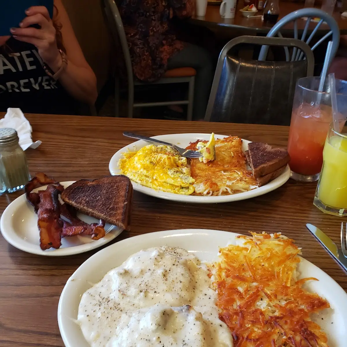 Sausage Gravy and Hash Browns
