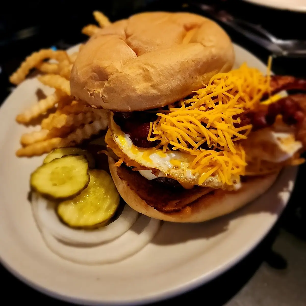 Wavelands Breakfast Burger
