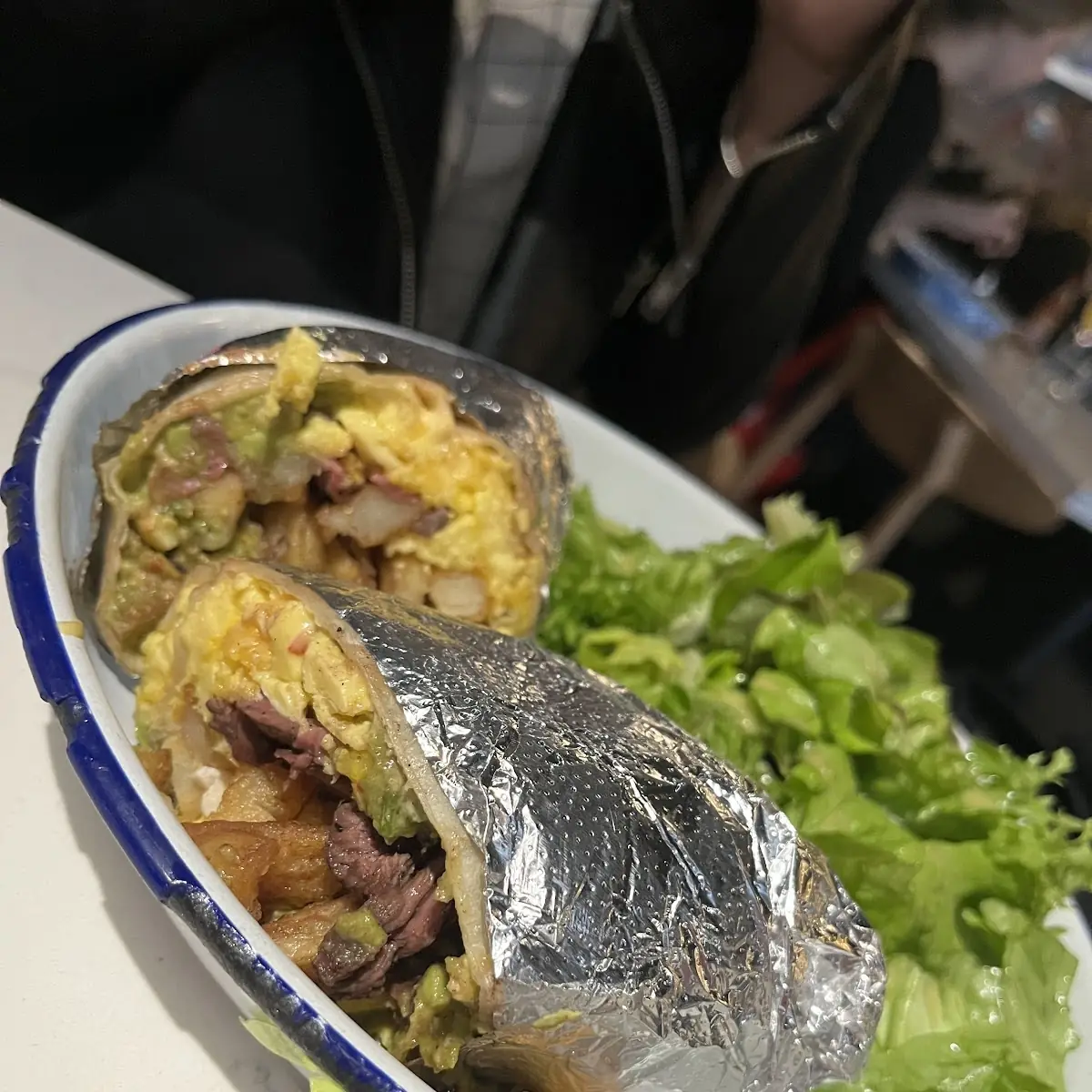 Steak Breakfast Burrito