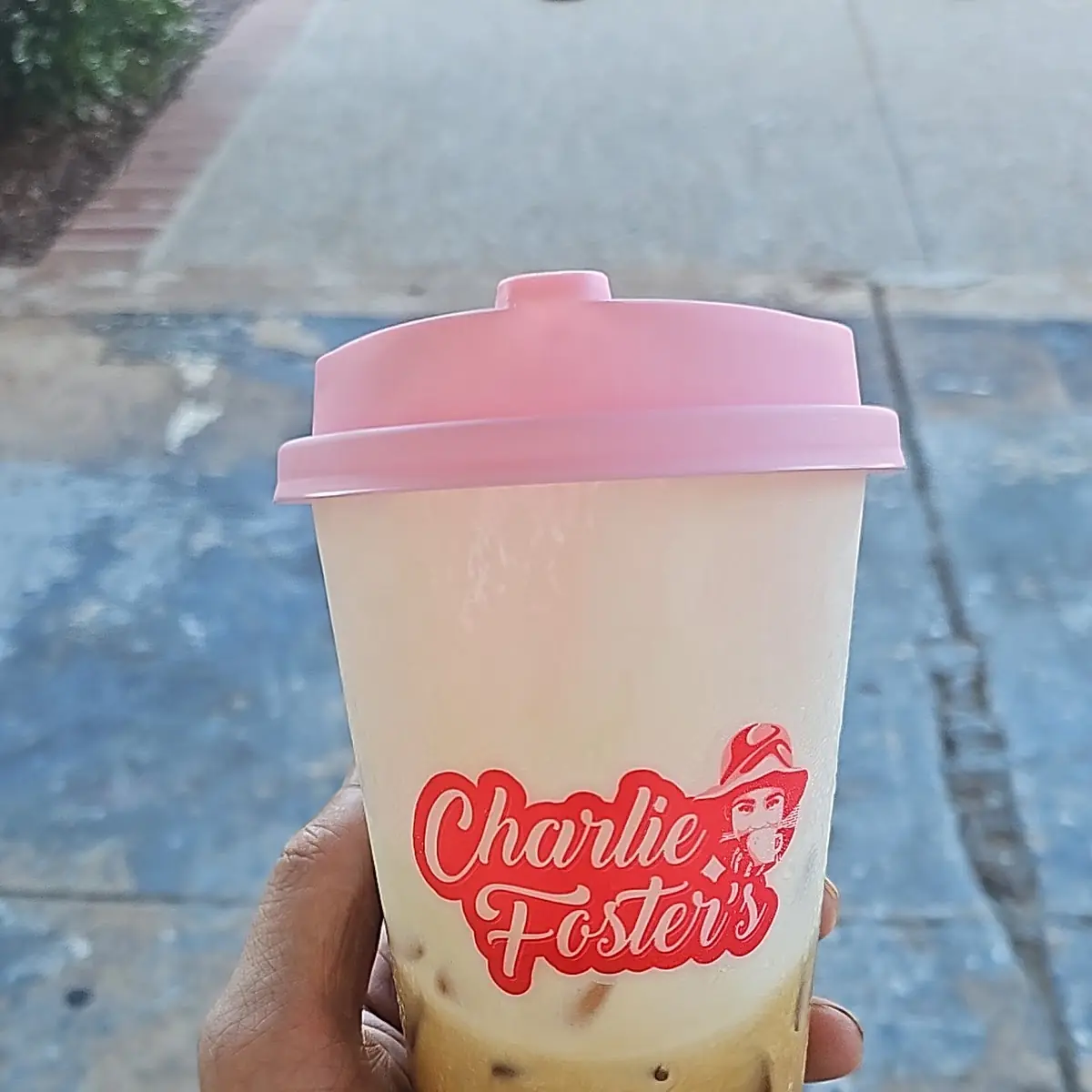 Strawberry Rose Latte