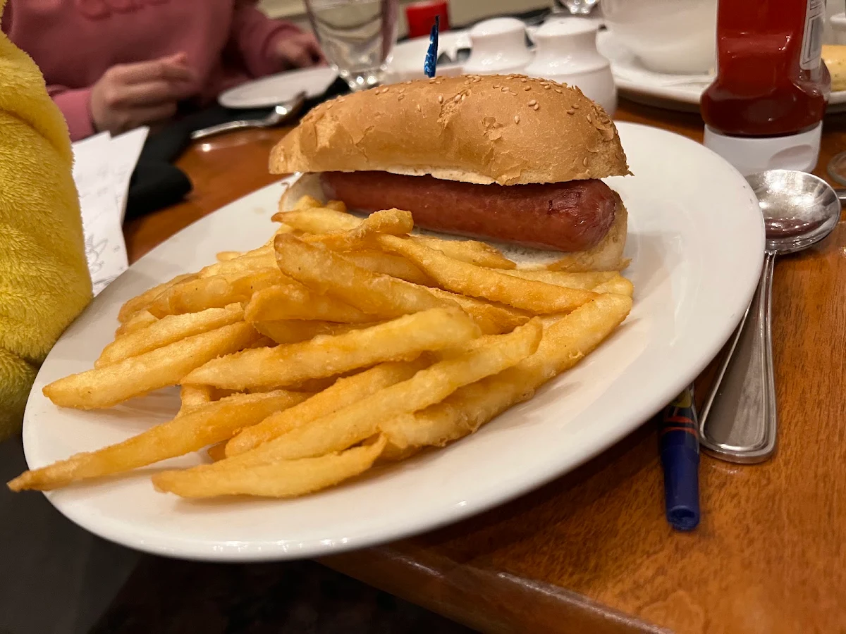Hot Dog with Fries
