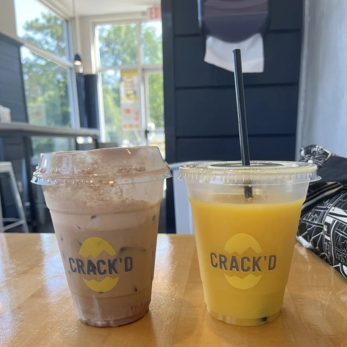 Crack'd Caffination Thai Iced Tea