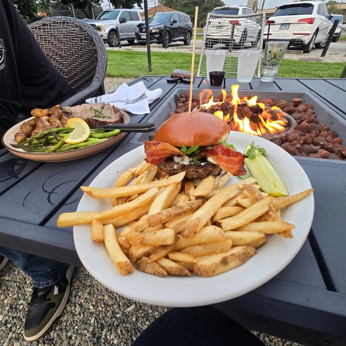 Fire Pit Burger