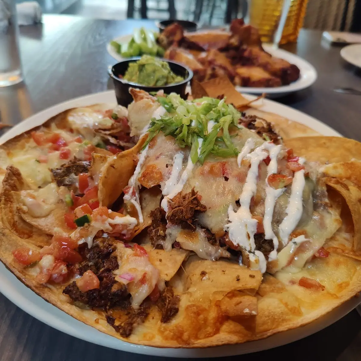 spt Nachos with Guacamole