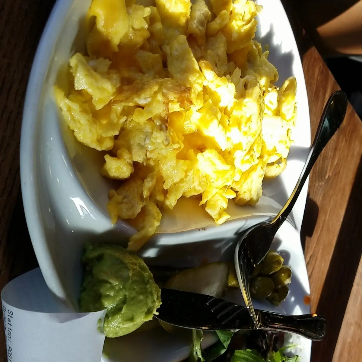 Scrambled Egg and Cheese