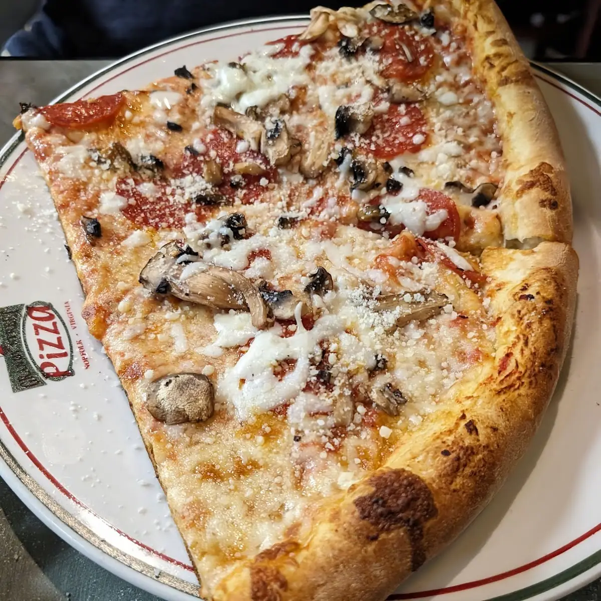 Pepperoni & Mushroom Pizza Slices