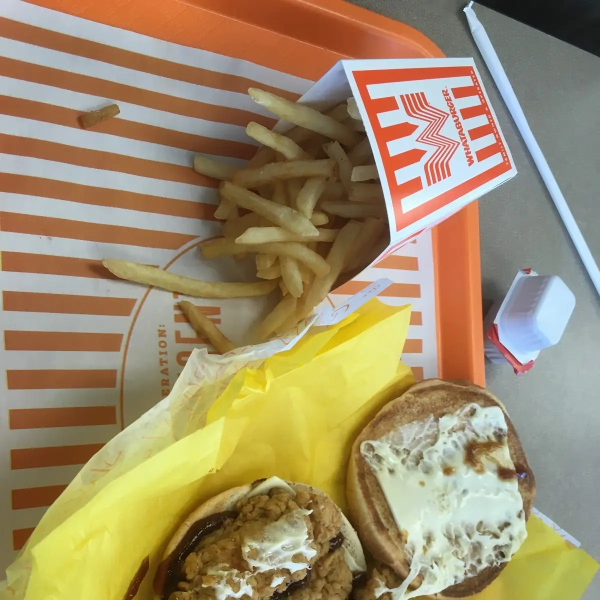 BBQ Chicken Strip Sandwich