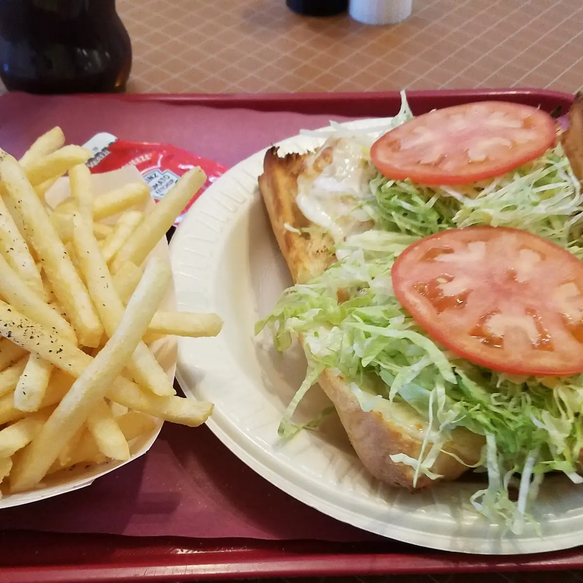 Chicken Cheese Steak Hoagie