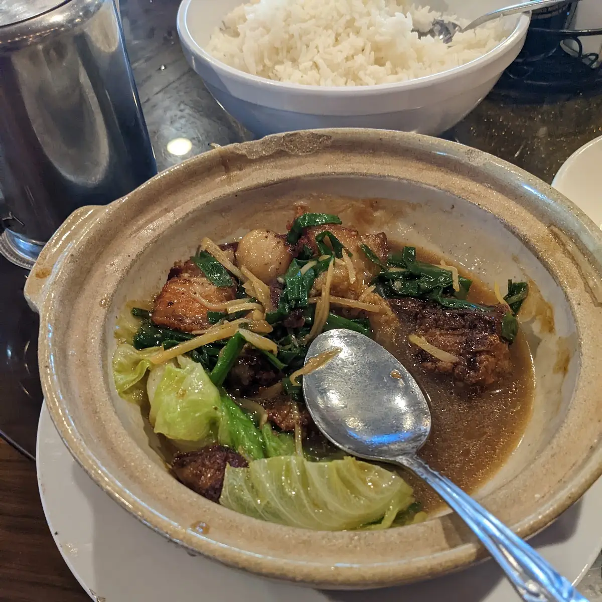 Pork and Oyster Hot Pot