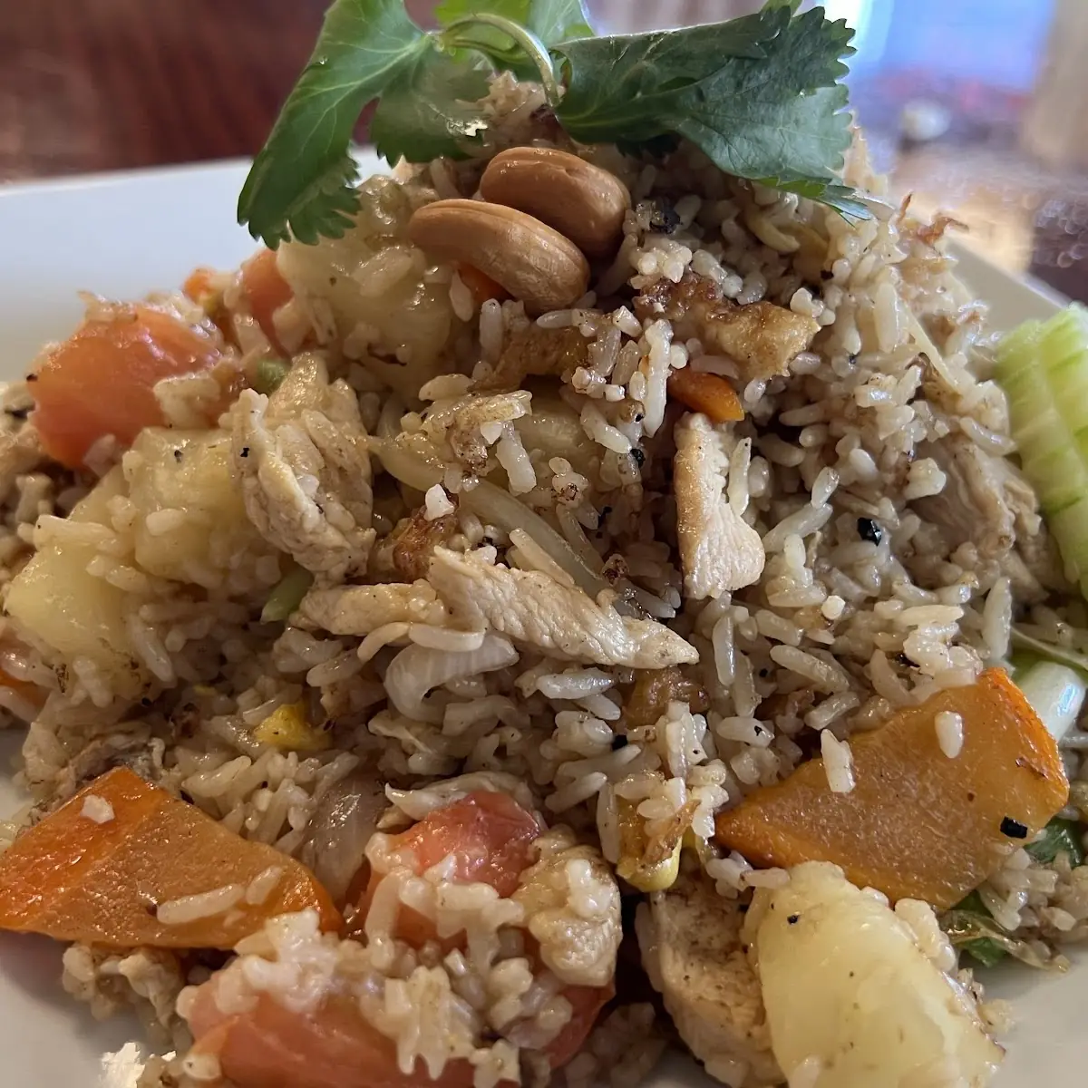 Pineapple Fried Rice with Chicken