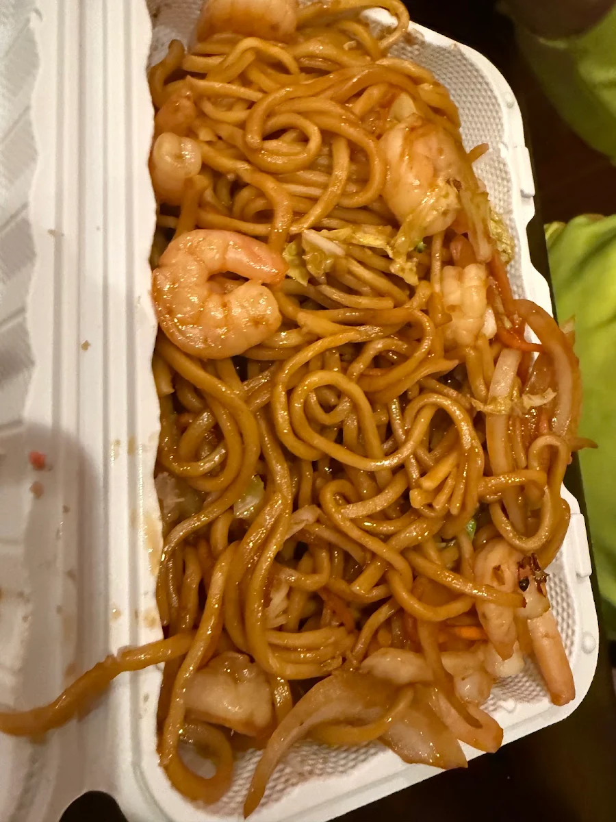 Shrimp or Beef Lo Mein