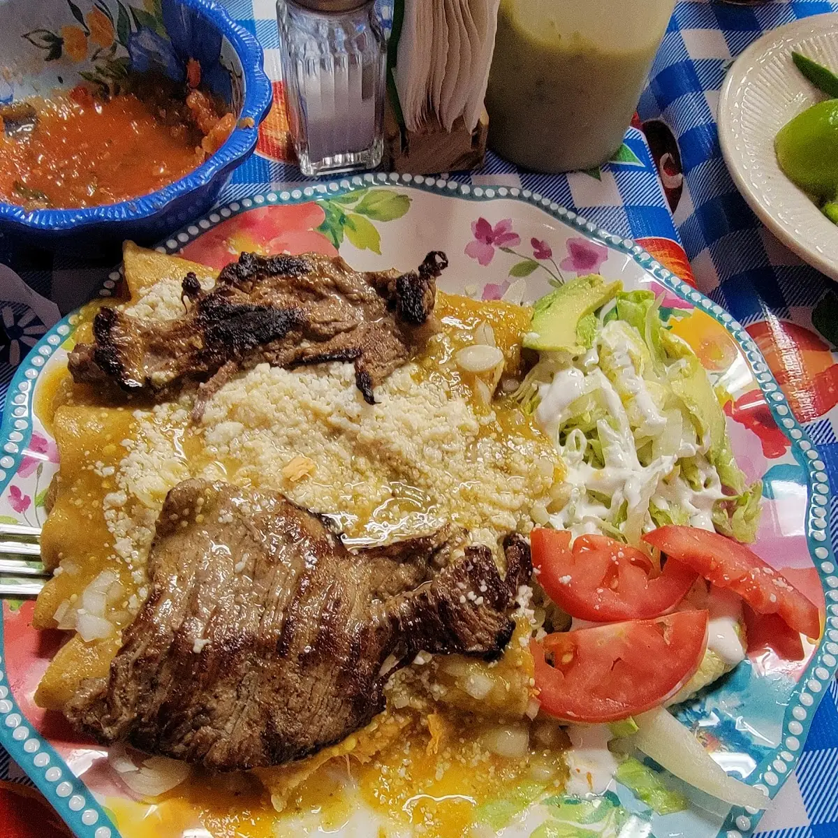 Enchiladas Verdes