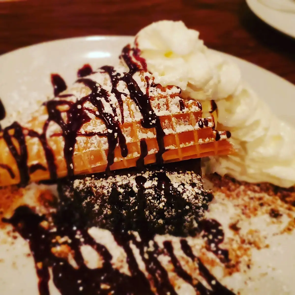 Warm Brownie Sundae