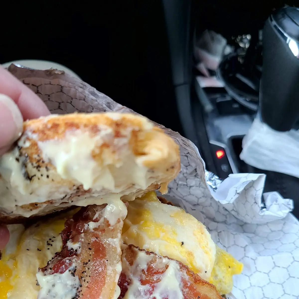 Bacon Egg Cheese Breakfast Sandwich