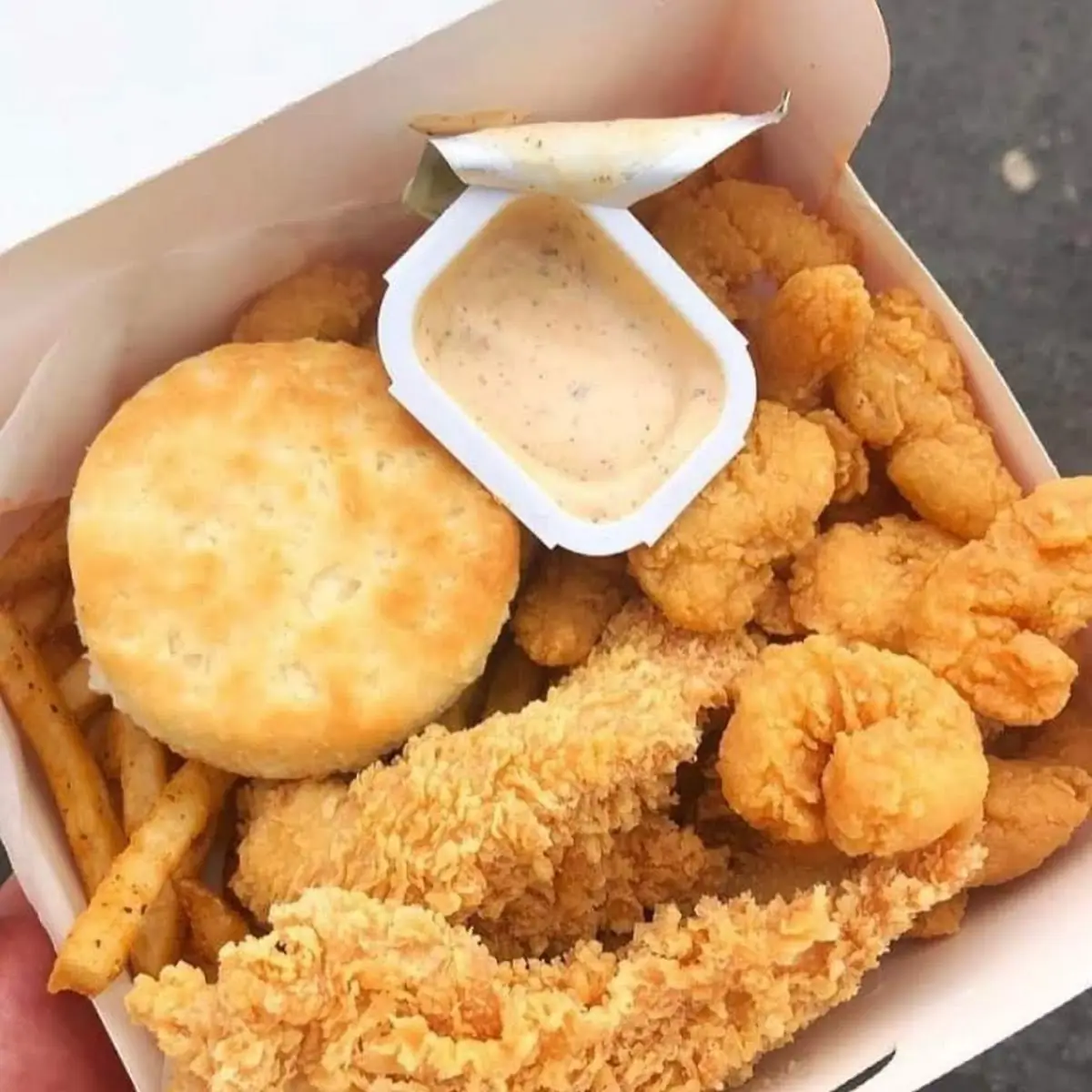 Shrimp and Tender Combo Meal