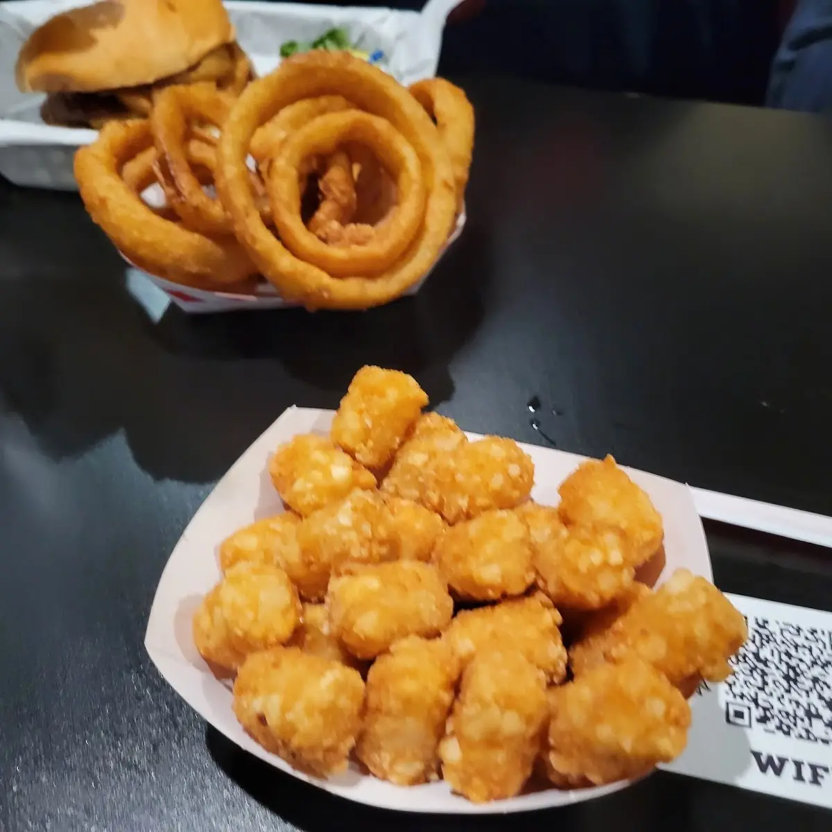 Tater Tots and Onion Rings