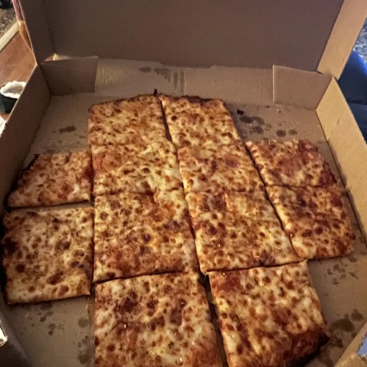 Thin Crust Cheese Pizza