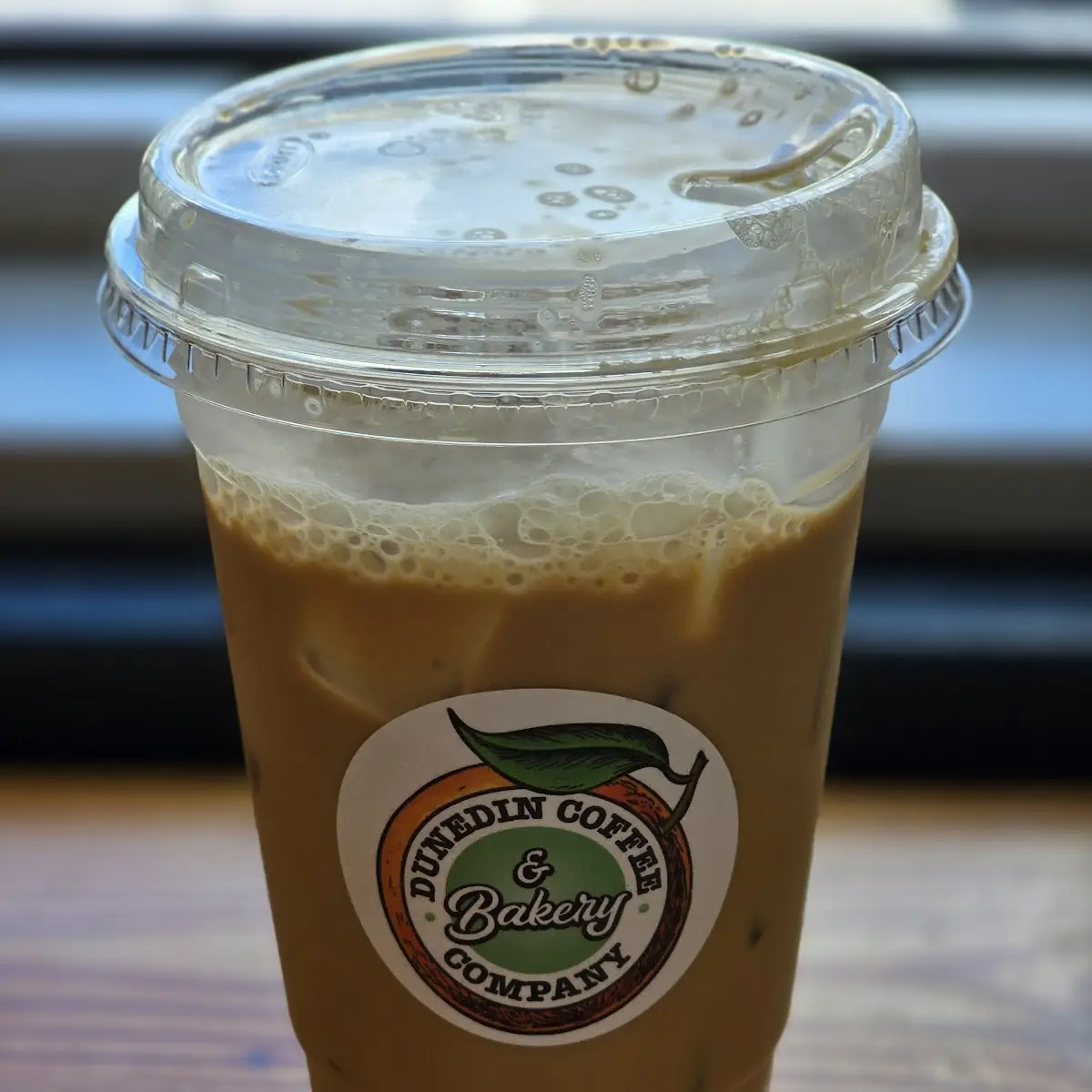 Iced Latte with Cream Foam