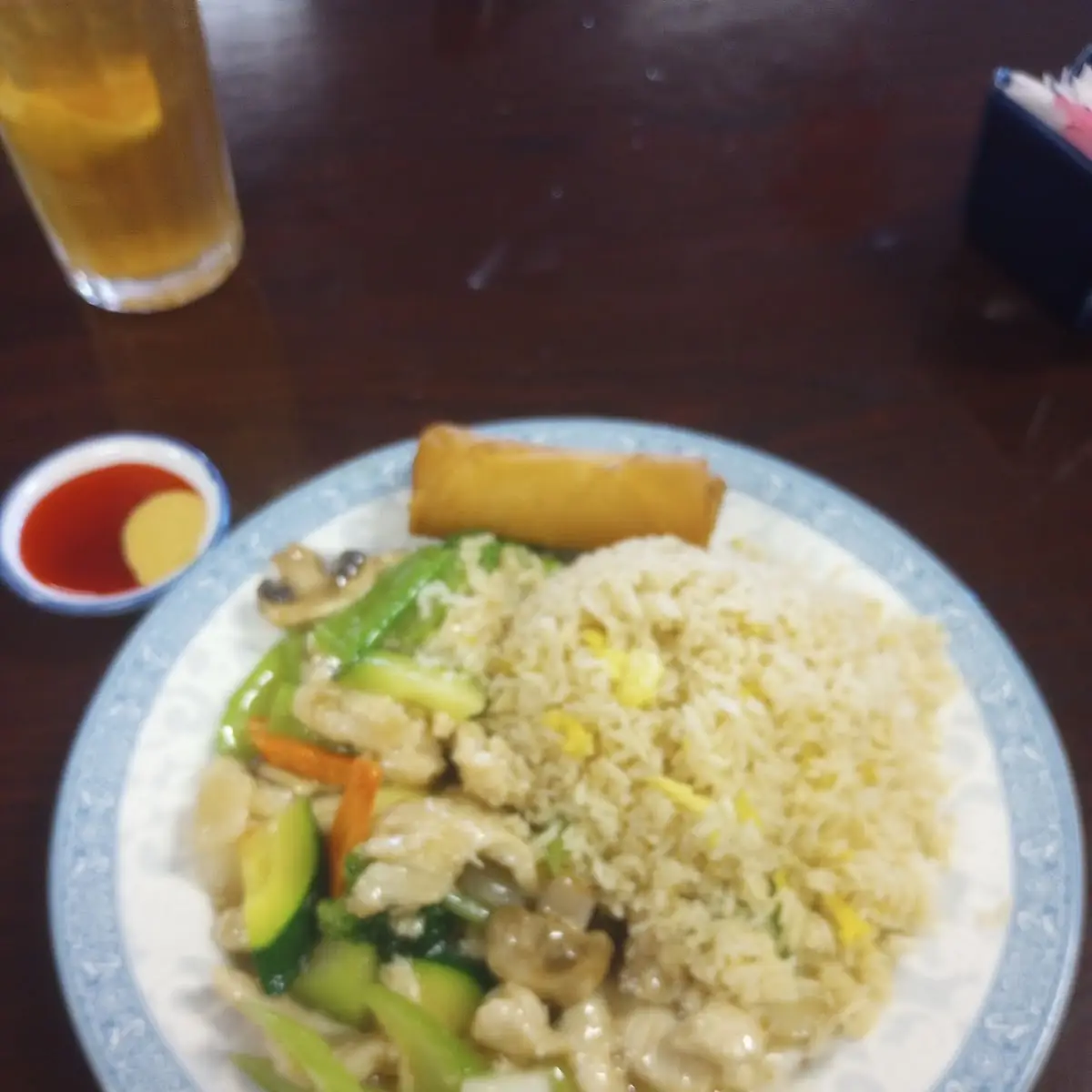 Chicken and Vegetables Fried Rice