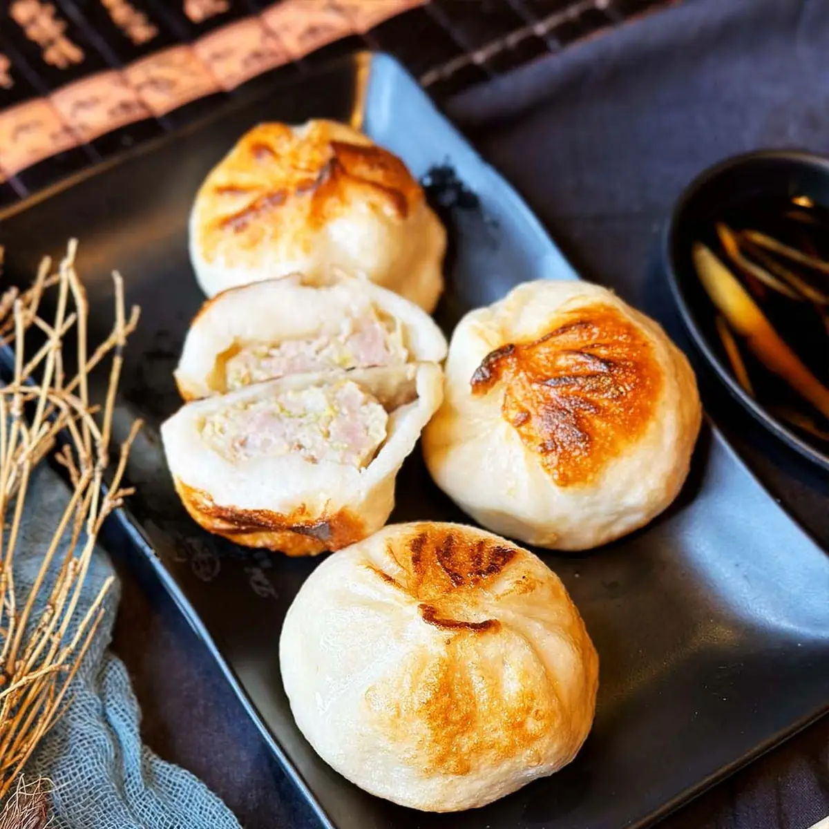 Handmade Pan-Fried Bun 4 pcs