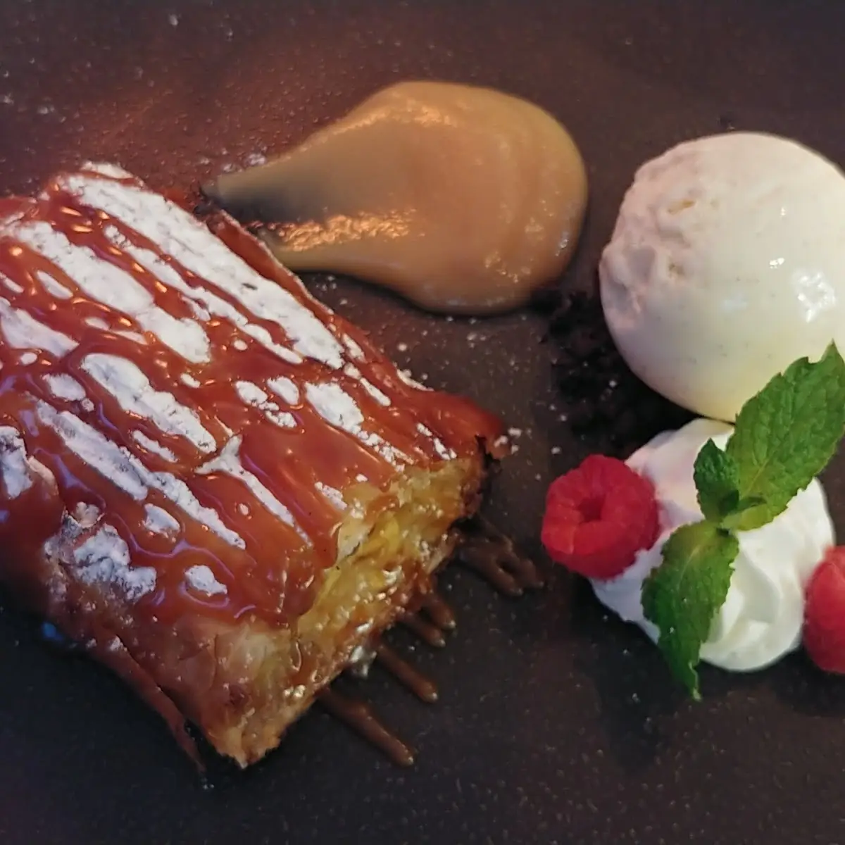 Hot Apple Strudel