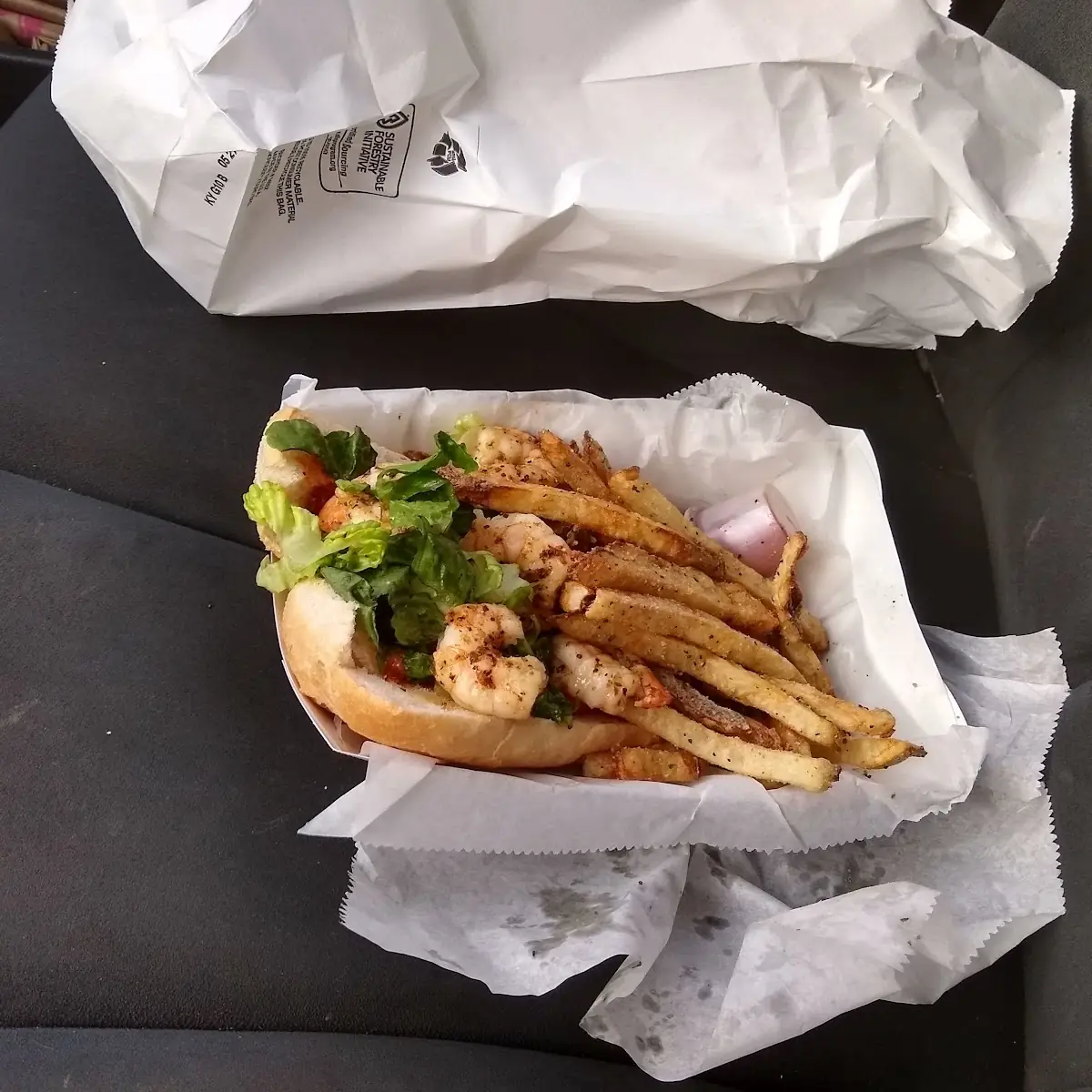 Poor Boy with Fries