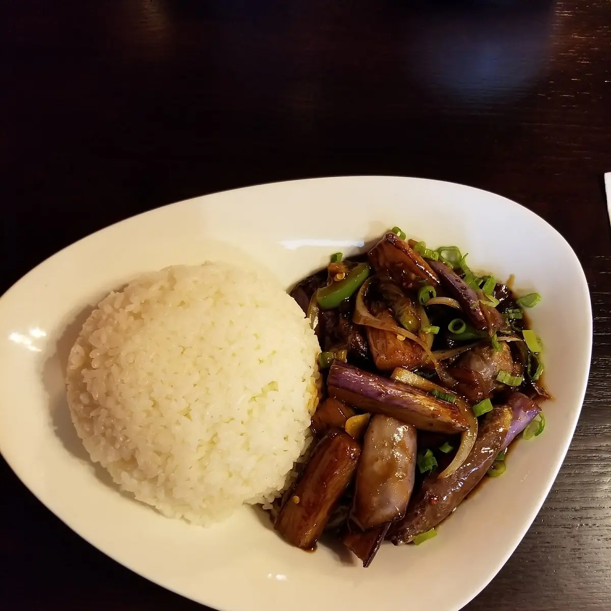 Eggplant w Garlic Sauce
