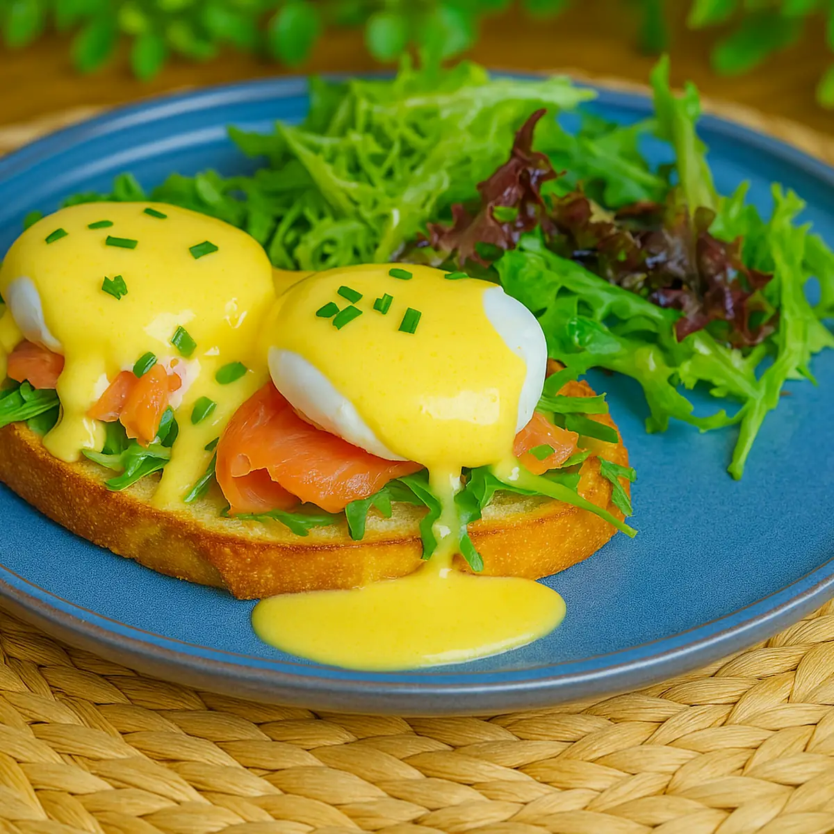 Smoked Salmon Eggs Benedict
