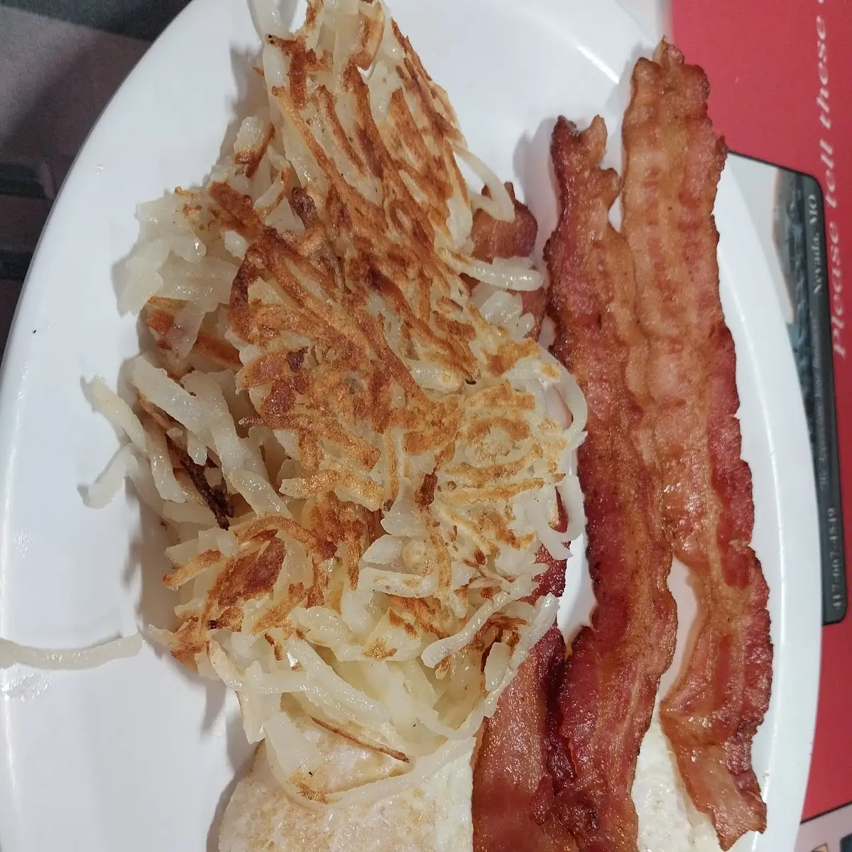 Eggs Bacon Hash Browns Gravy