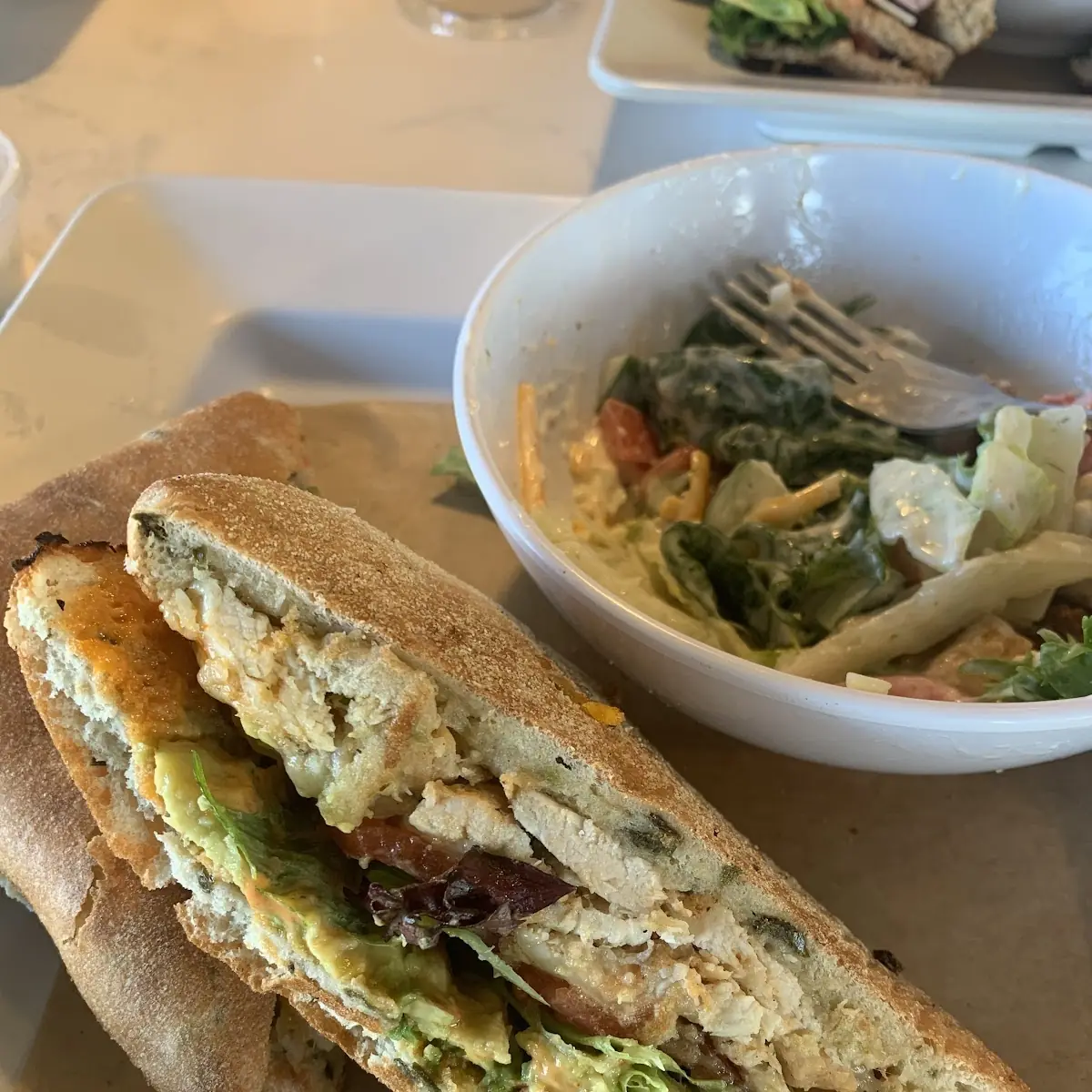 Romesco Chicken Sandwich
