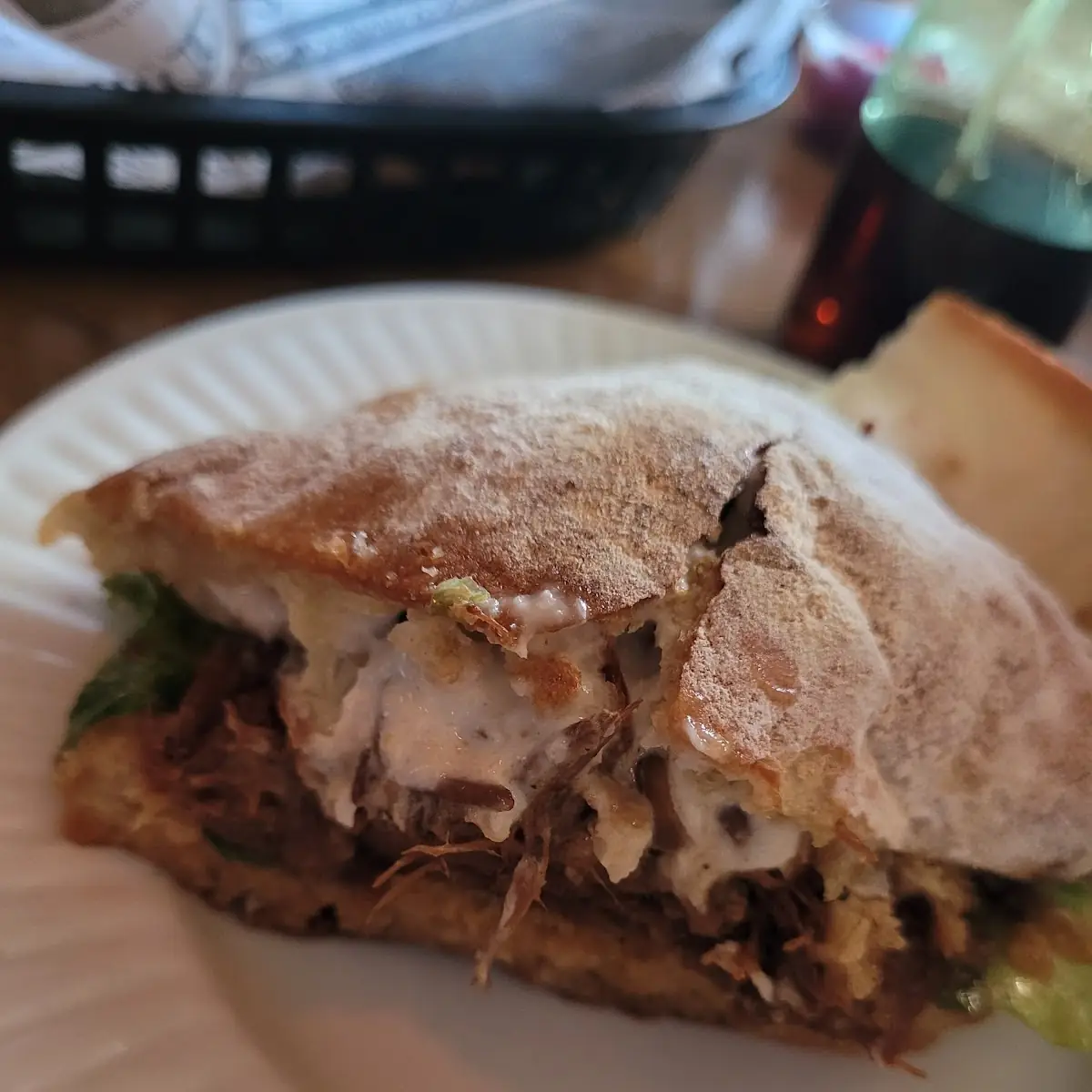 Guinness Slow Cooked Beef Sandwich