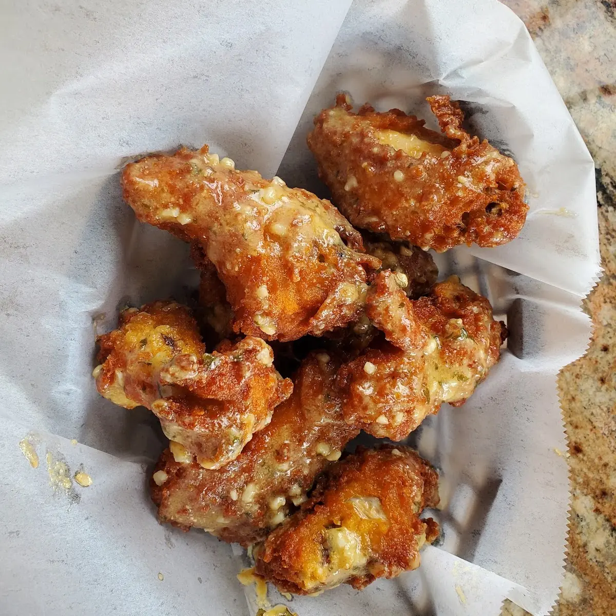 Garlic Parmesan Wings