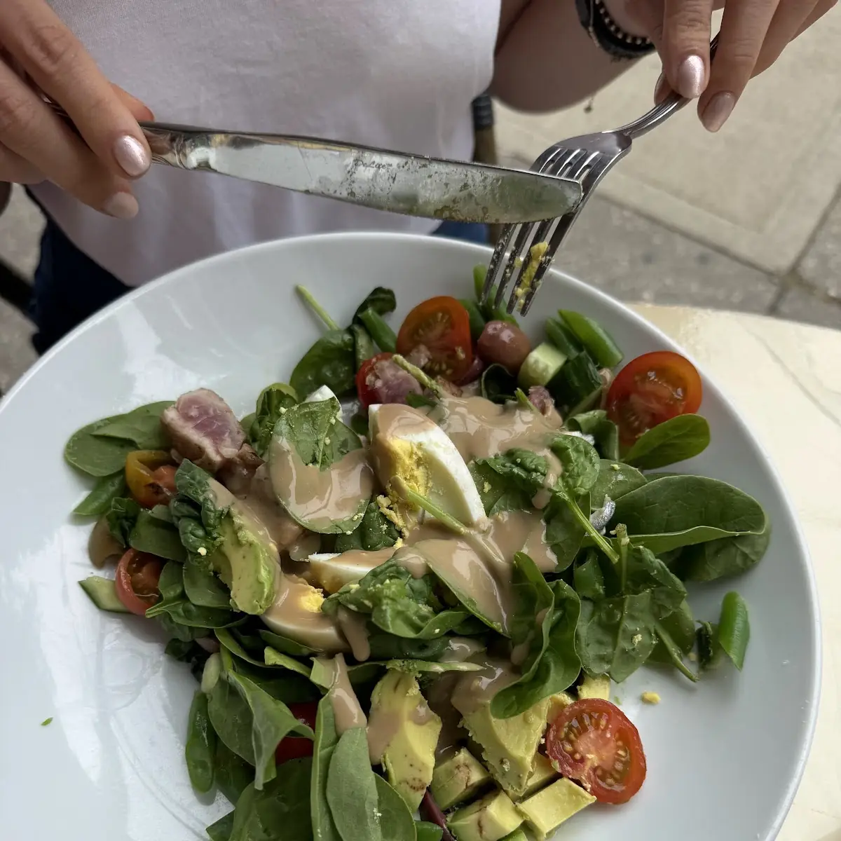 Baby Arugula Salad