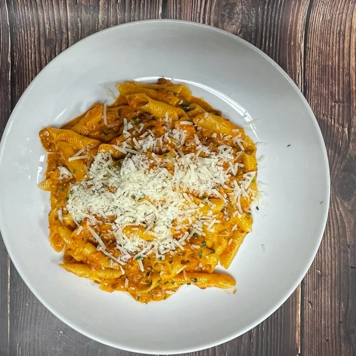 Garganelli Pasta Bolognese