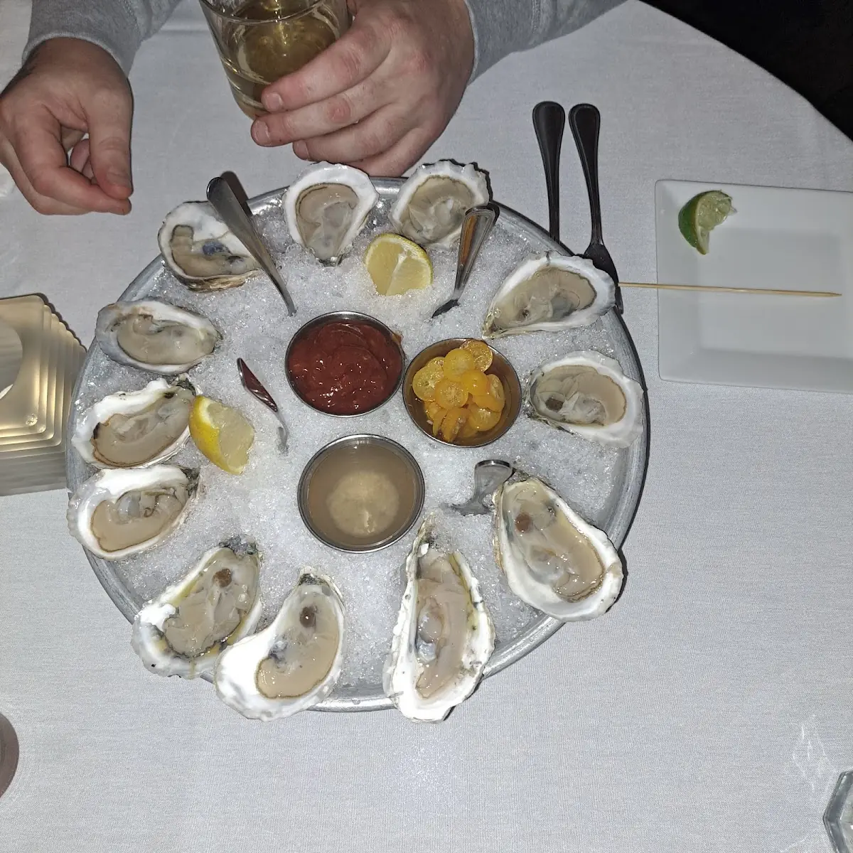Local Oysters on the Half Shell