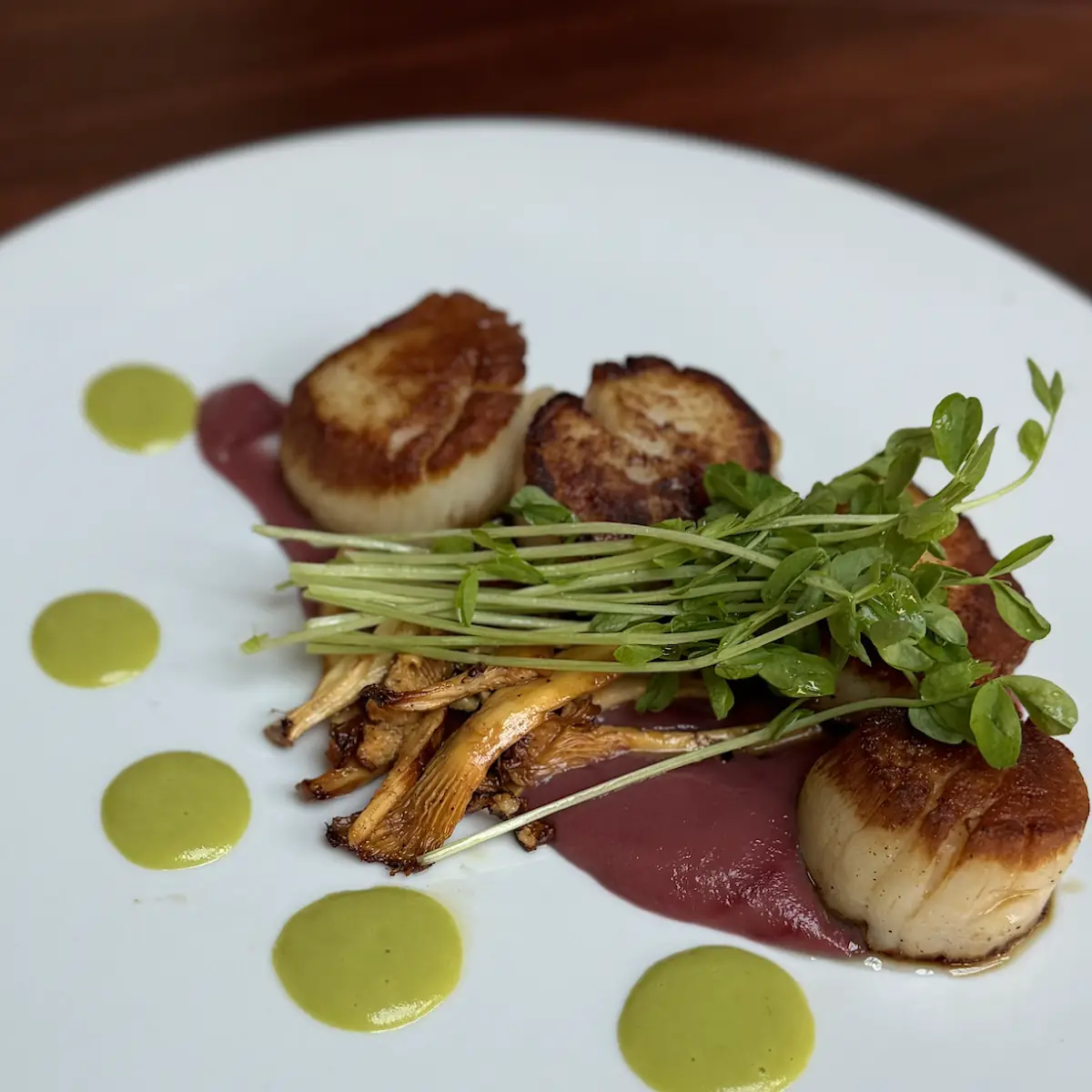 Seared Sea Scallops