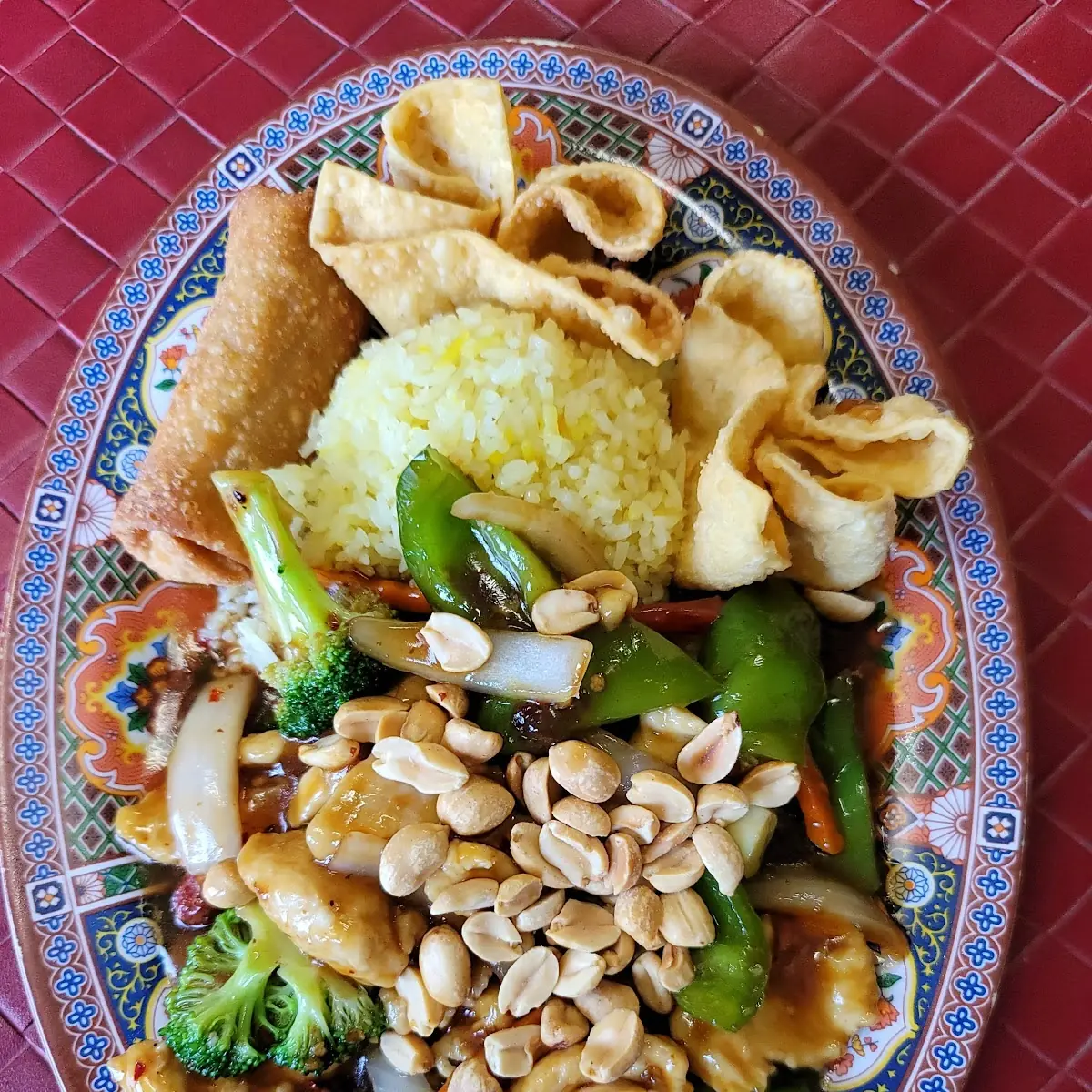 Peanut Chicken with Garlic Sauce
