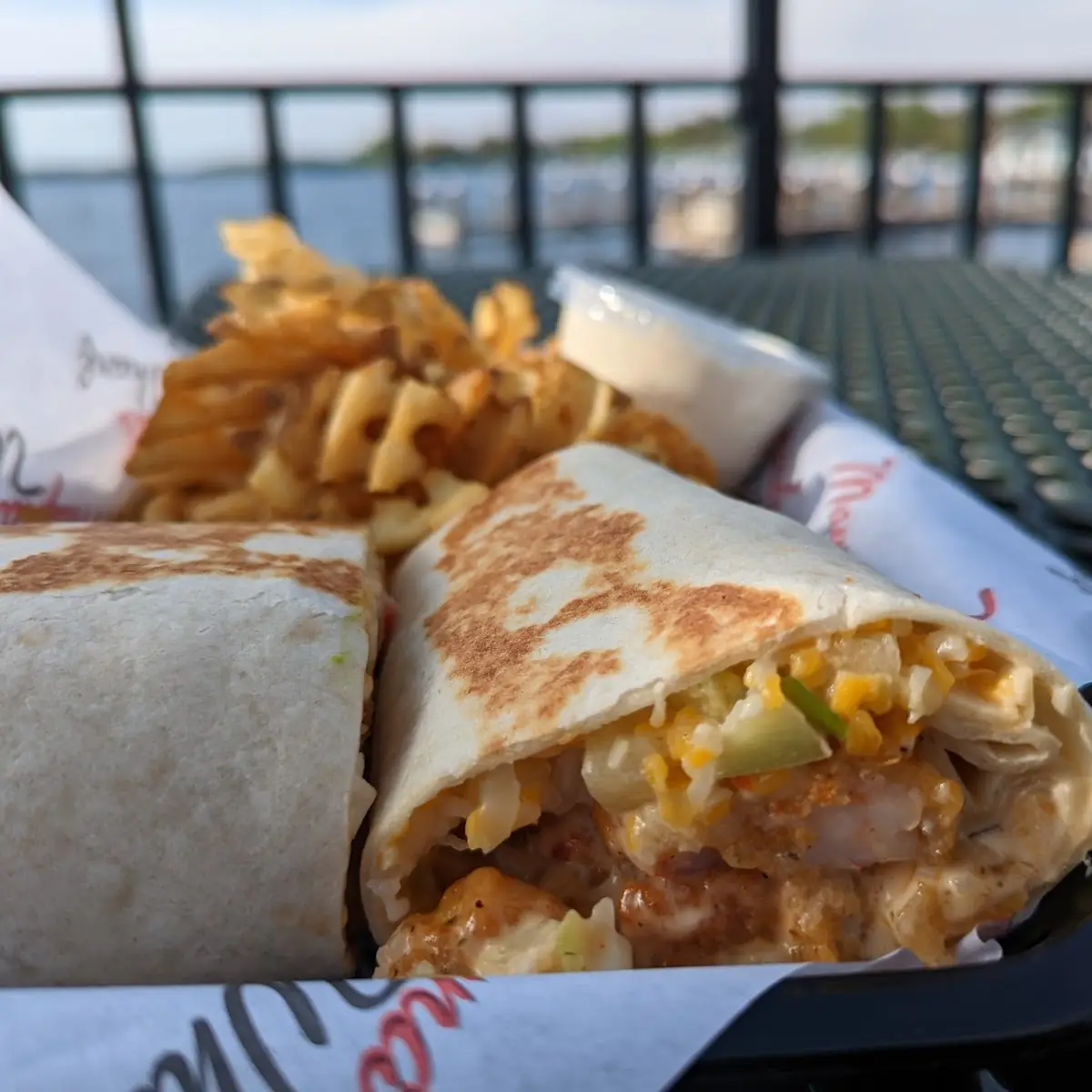 Firecracker Shrimp Wrap