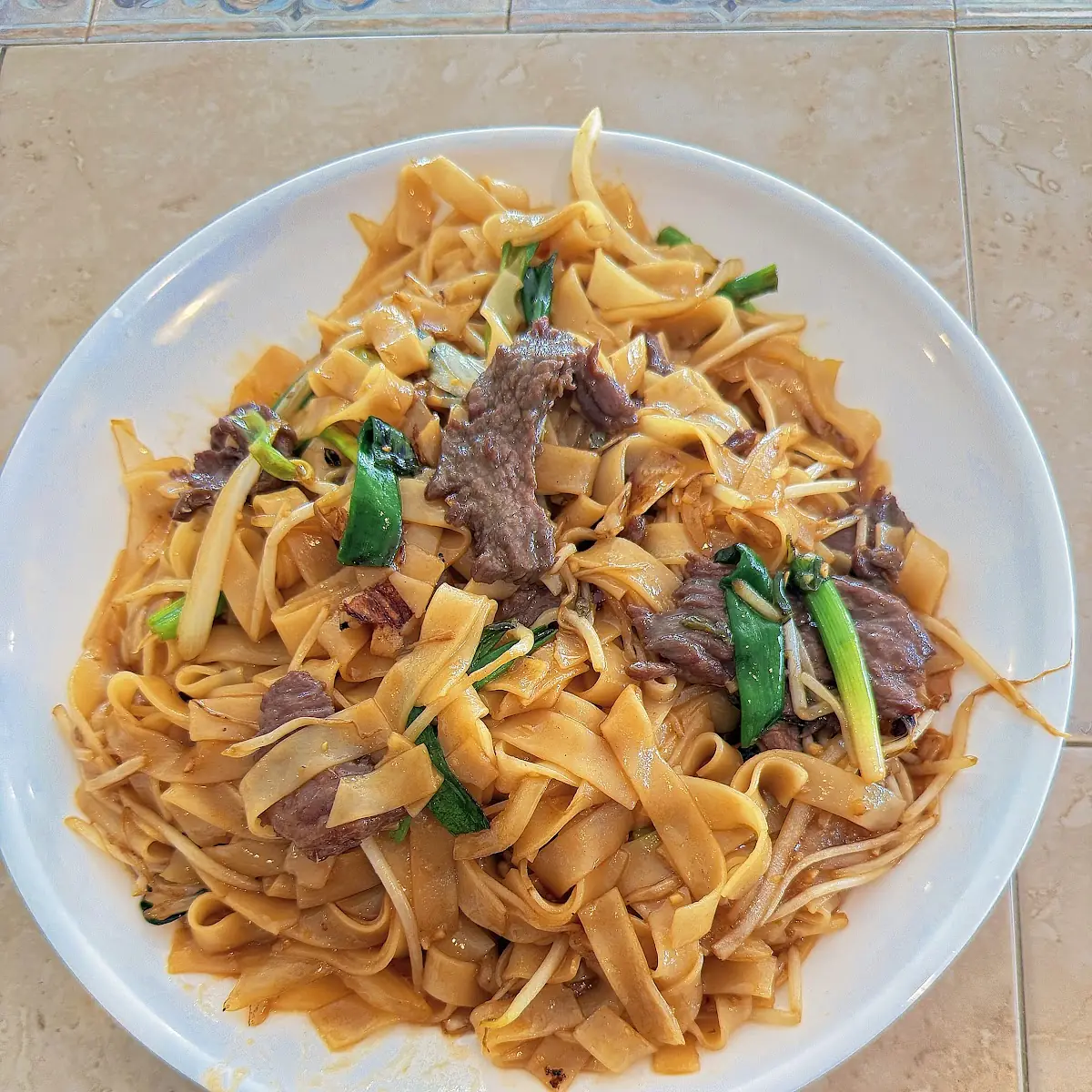 Dry Beef Chow Fun
