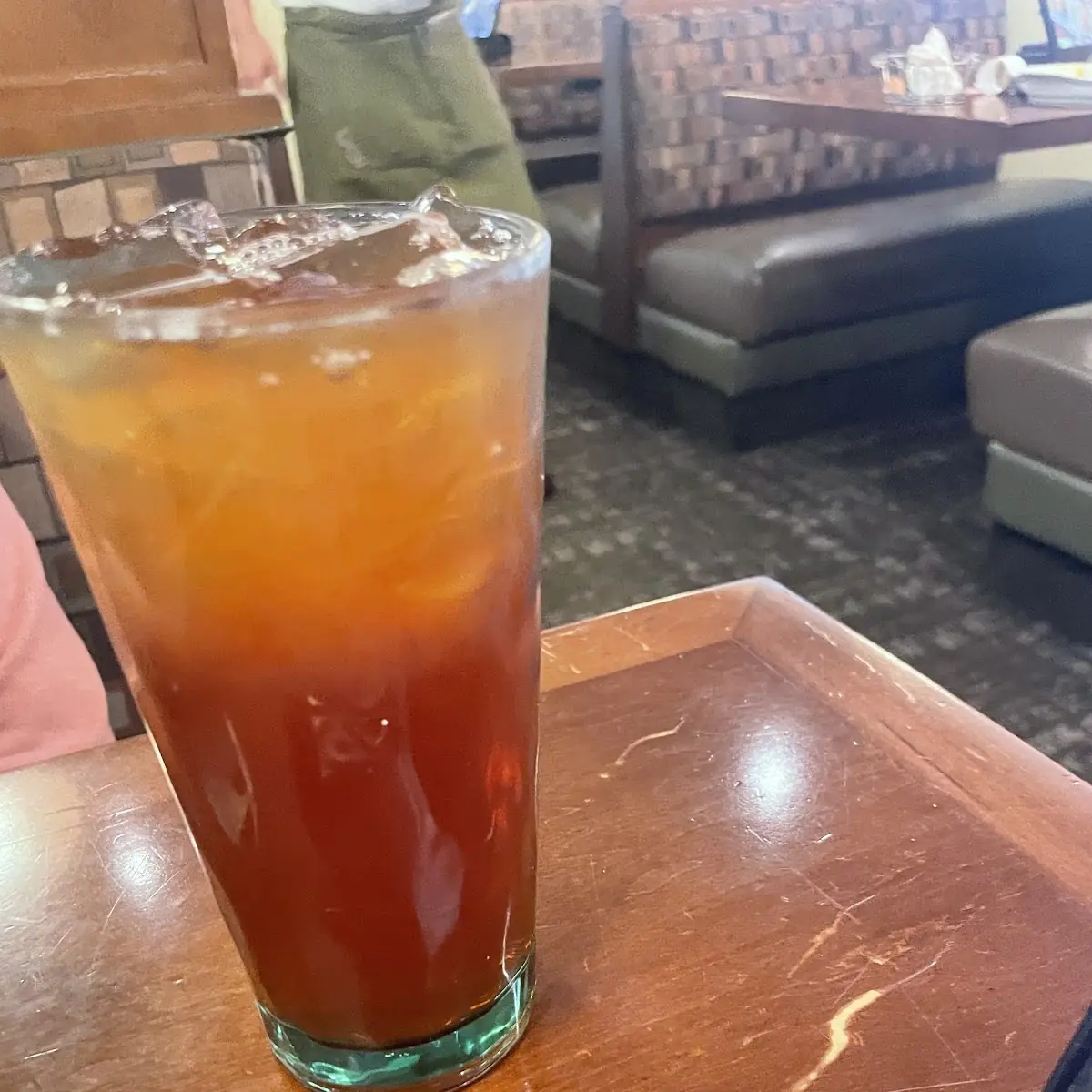 Mango-Passion Fruit Iced Tea