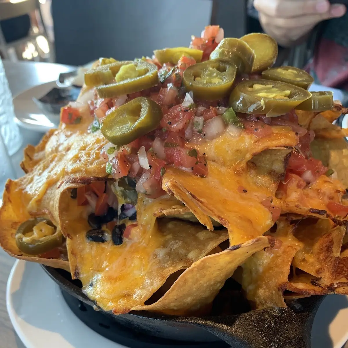 Chicken Cheese Nachos