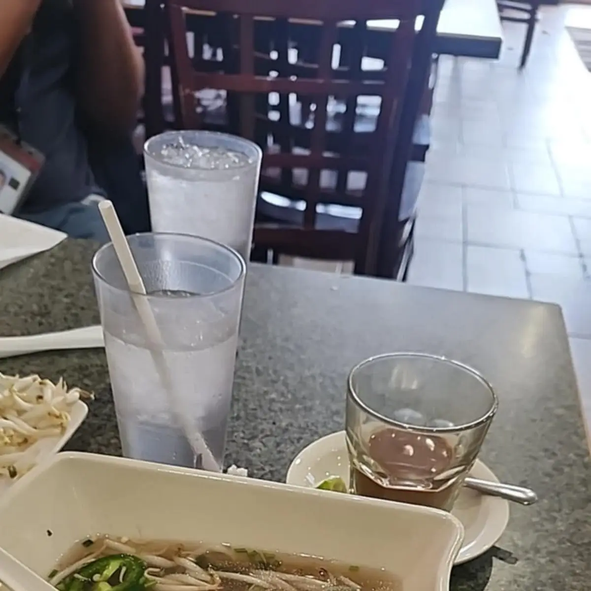 Beef Pho with Bean Sprouts