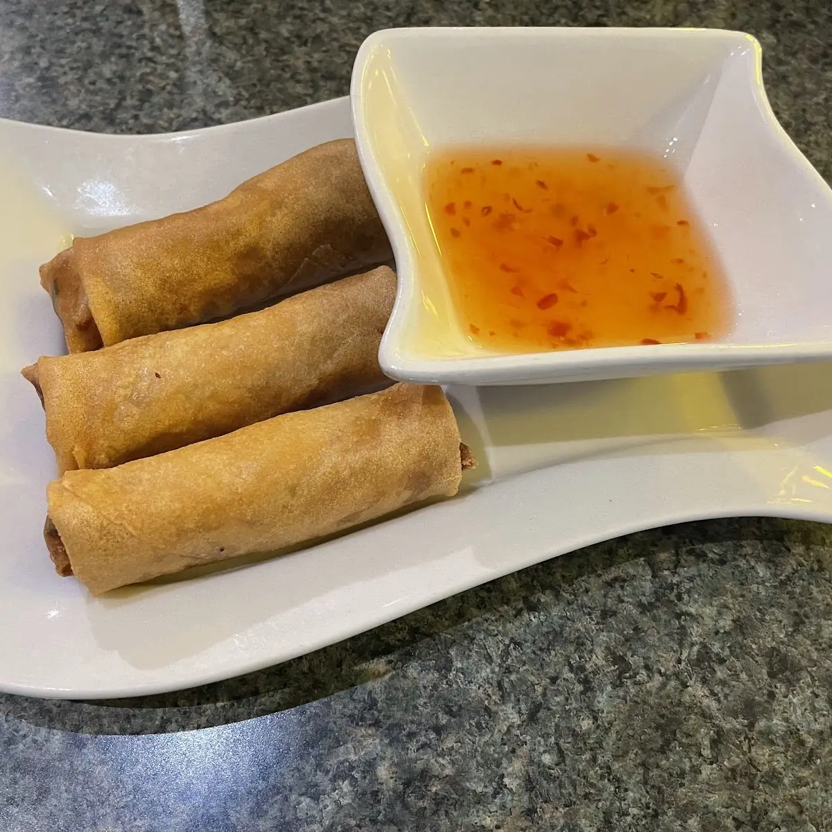 Veggie Rolls with Dipping Sauce
