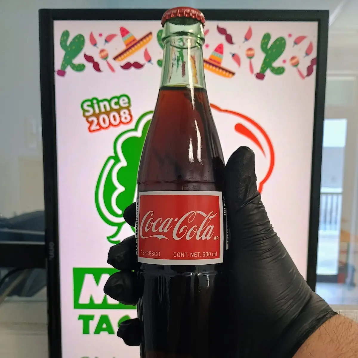 Mexican Coca-Cola Glass Bottle